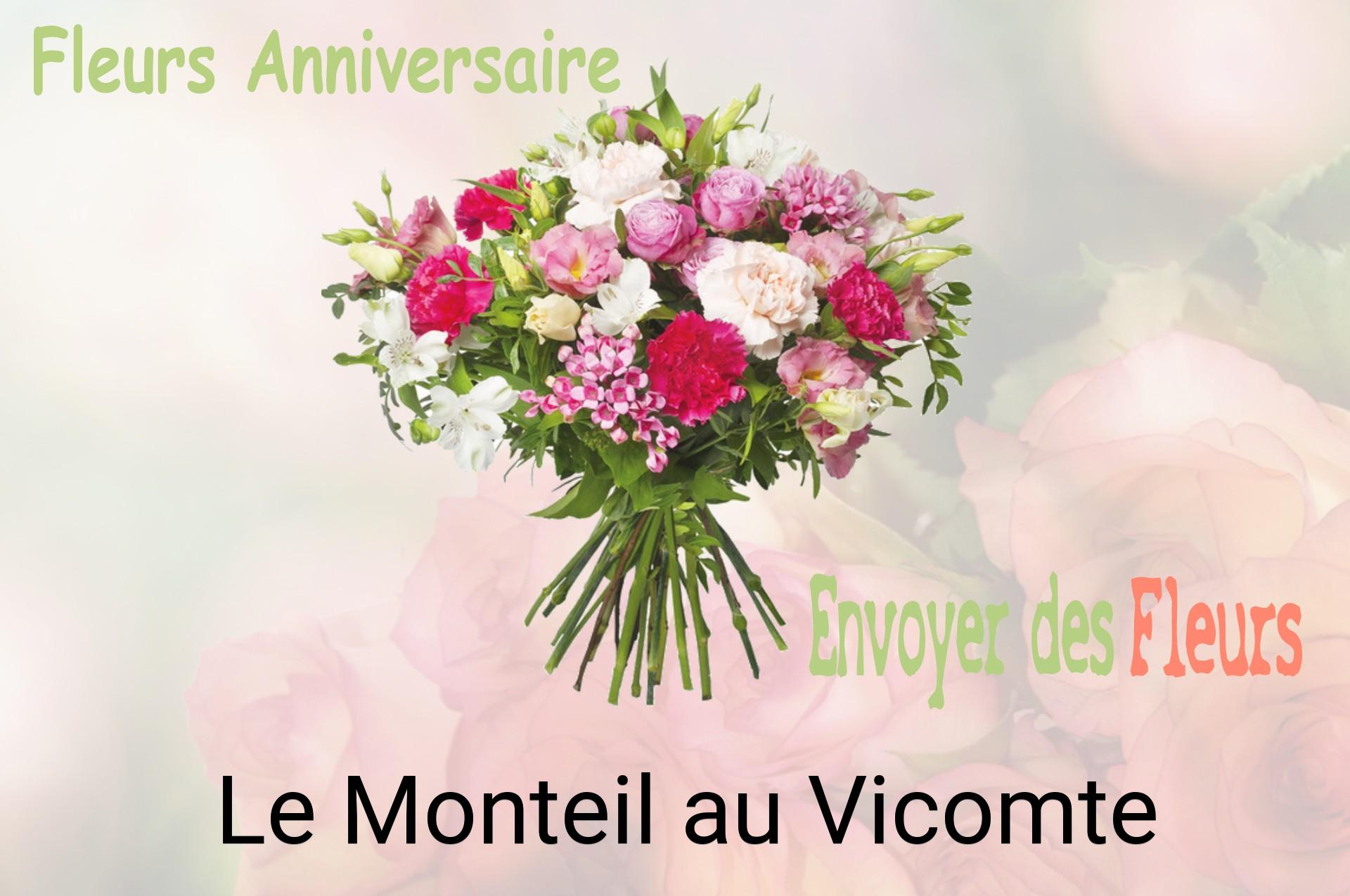 Bouquet de fleurs d’anniversaire livré à Le Monteil-au-Vicomte