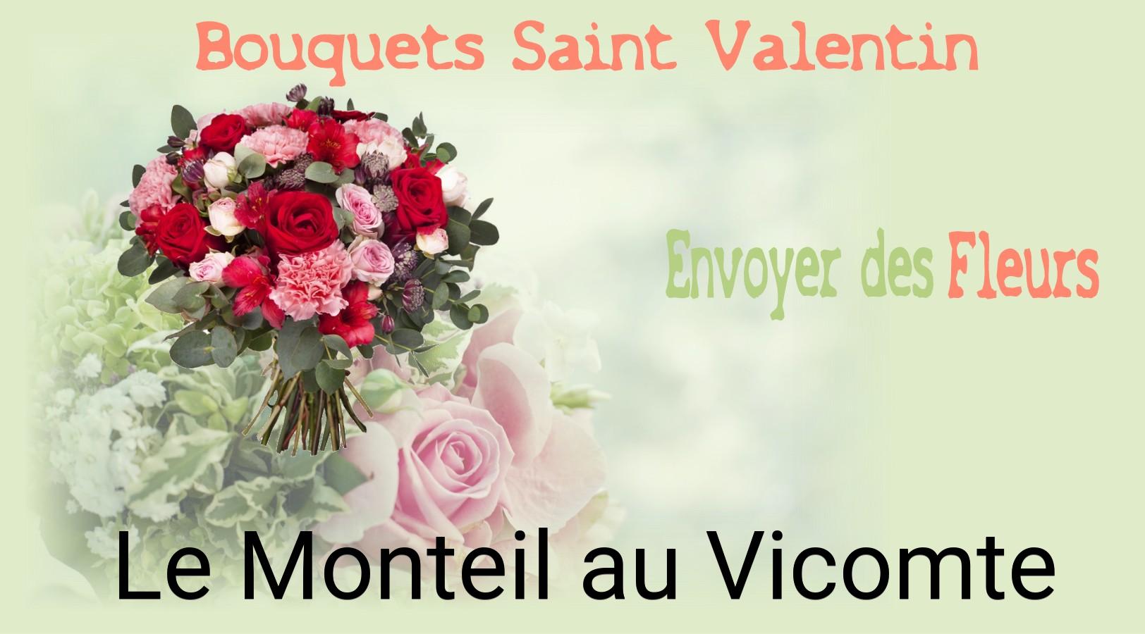 Roses de Saint-Valentin livrées à Le Monteil-au-Vicomte
